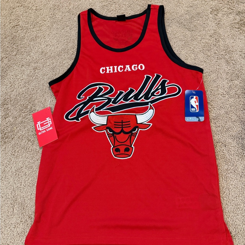 Chicago Bulls Red Tank Top